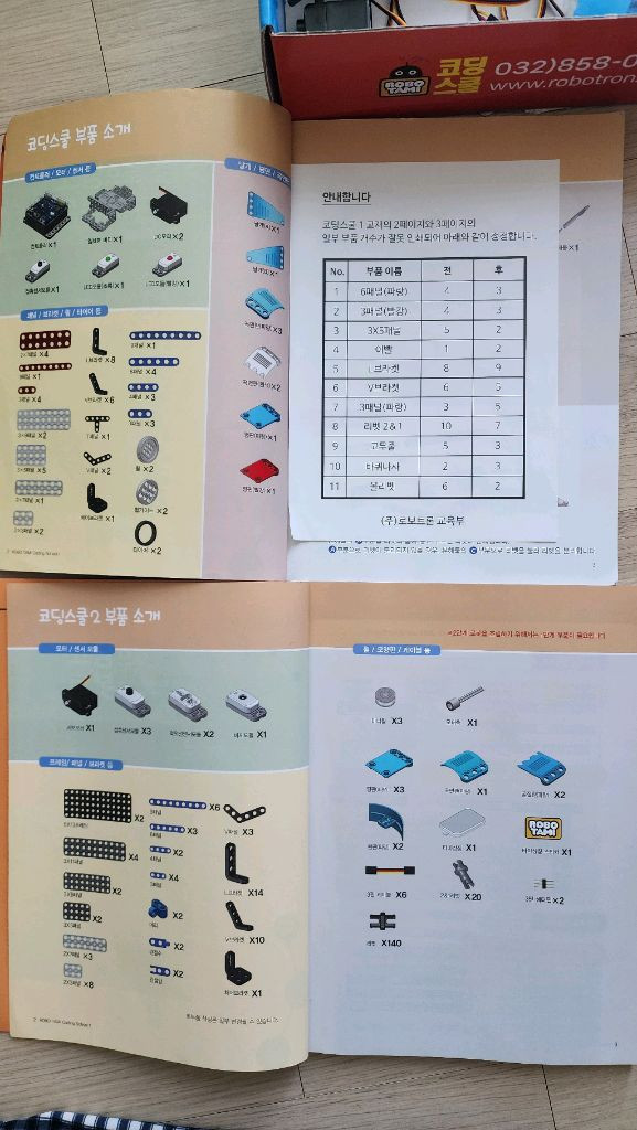 로보트론 코딩스쿨 코딩교구 1,2 택포 이미지