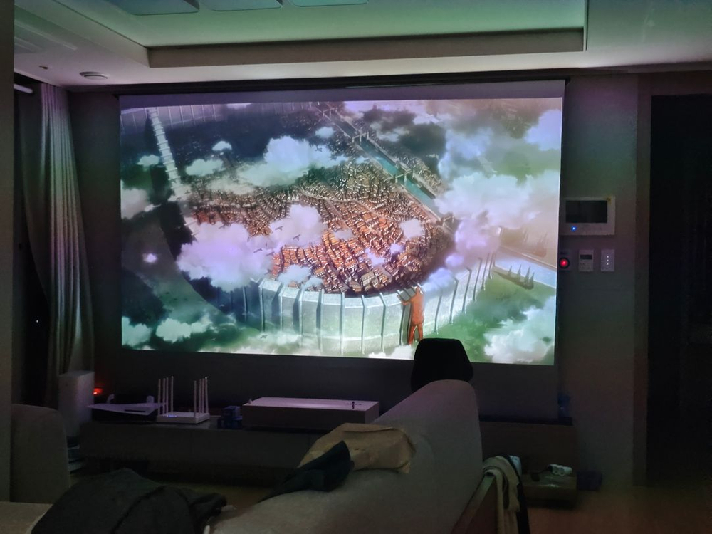 LG 초단초점 빔 프로젝터 HU915QE 이미지