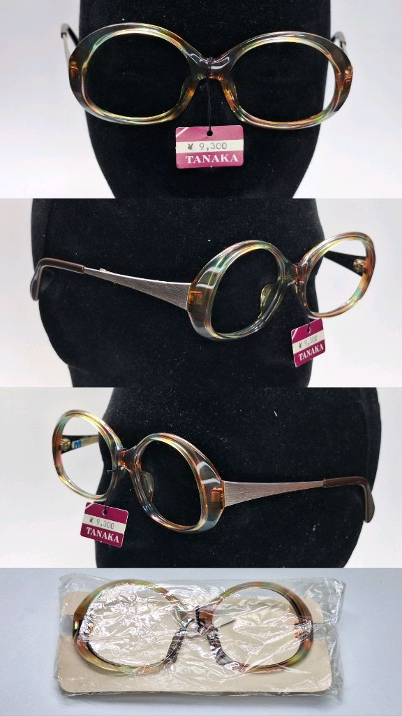 80s 독일제 빈티지 데드스톡 미사용/METZLER M5361 안경테 50mm 콤비 뿔테 메츨러 레트로 아이웨어 이미지