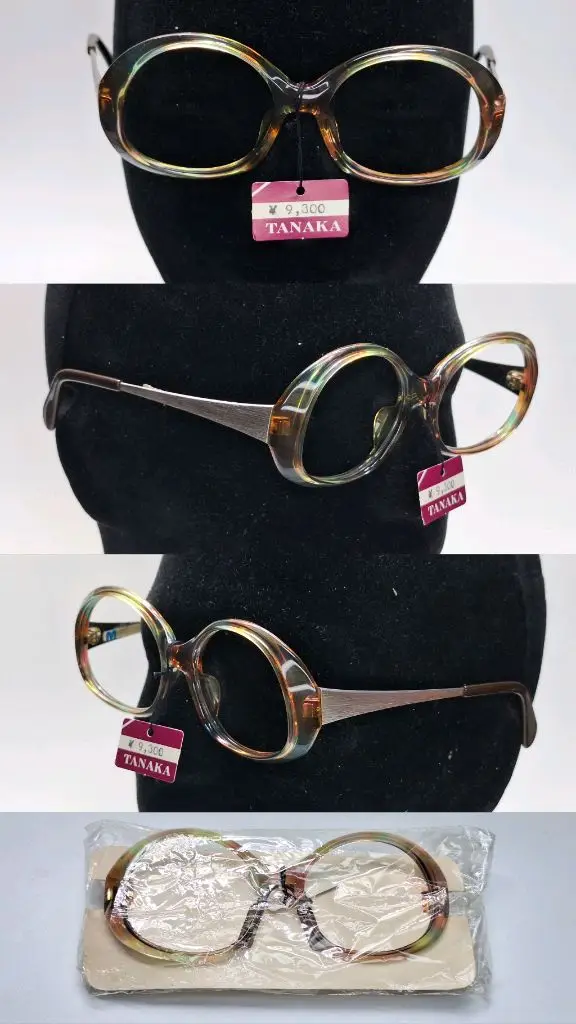 80s 독일제 빈티지 데드스톡 미사용/METZLER M5361 안경테 50mm 콤비 뿔테 메츨러 레트로 아이웨어 이미지