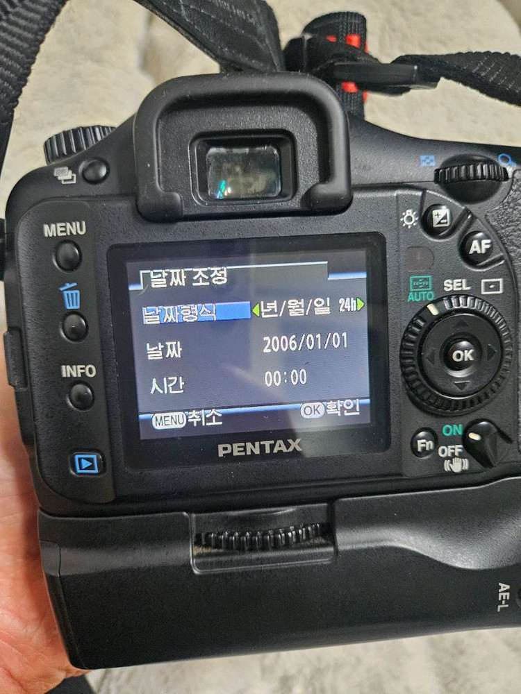 펜탁스 k10d dslt 레트로 디지털 카메라 이미지