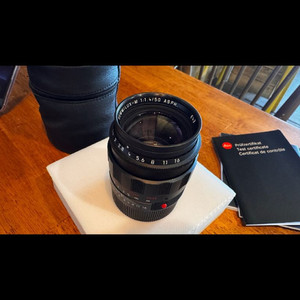 주미룩스50 블랙크롬 에디션 라이카 f1.4 ASPH 이미지