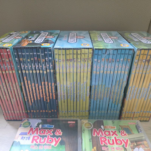 옥토넛 1~5집, 맥스앤루비1~2집 영어 DVD 이미지