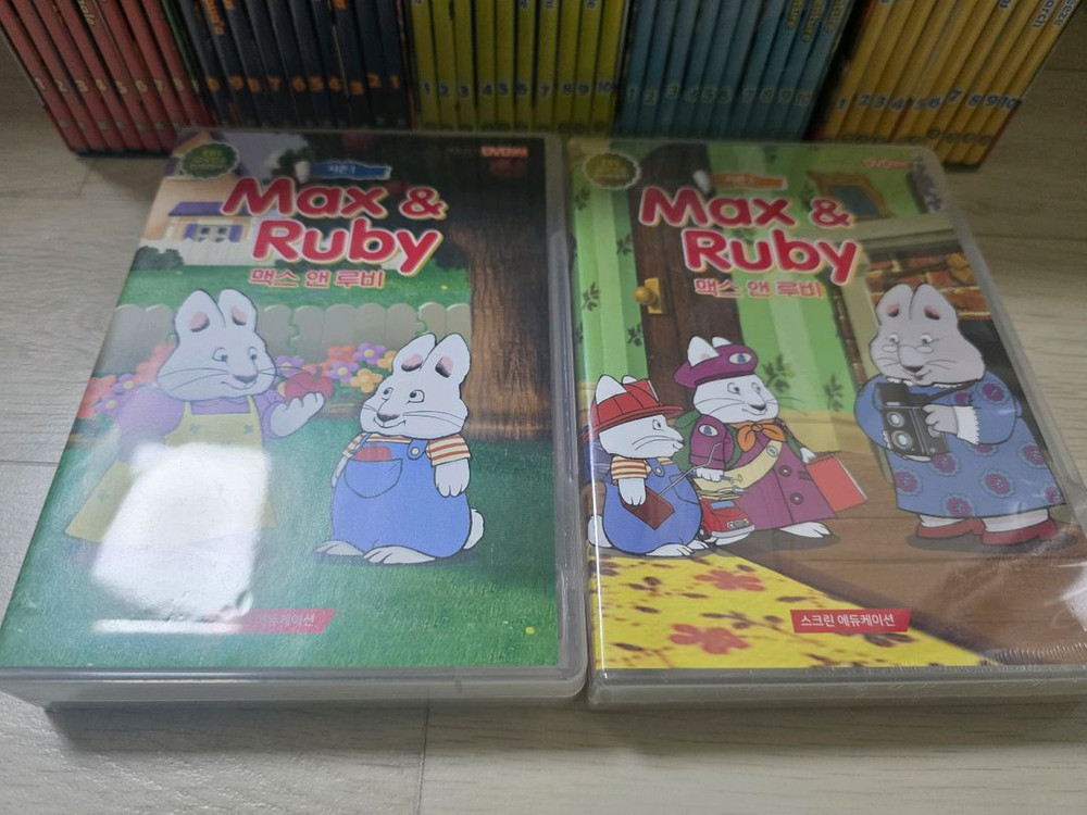 옥토넛 1~5집, 맥스앤루비1~2집 영어 DVD 이미지
