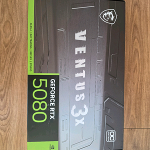 MSI RTX 5080 VENTUS 3X 그래픽카드 팝니다. 이미지