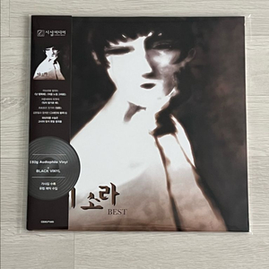 이소라 best 블랙컬러 LP 초판 이미지