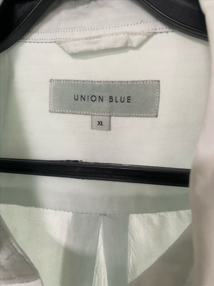 유니온블루 에디터 셔츠 민트 이미지
