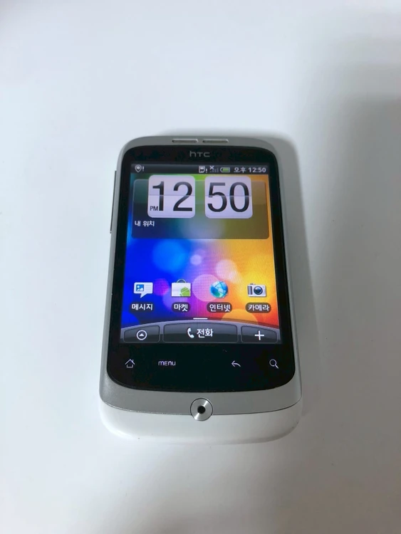 HTC 와일드파이어(디자이어 팝) HTC-A3333 화이트 기기 판매 이미지