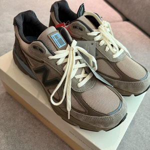 뉴발란스 x 오라리 990v4 메이드 인 USA 런던 포그 280 새상품 이미지
