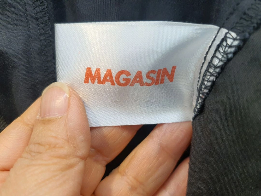 매거진 바이 서울(MAGASIN) 와이드 카고 밴딩 팬츠 (상태 최상) 이미지