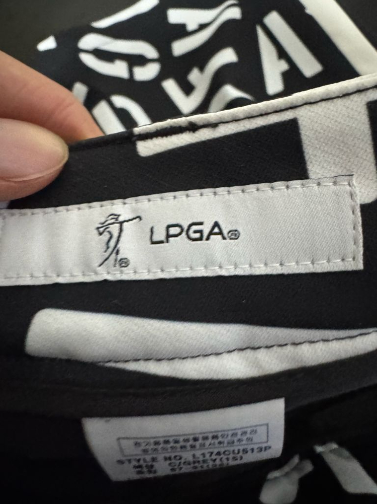 여성 LPGA 골프 패턴 기능성 스커트 치마 바지 26 이미지