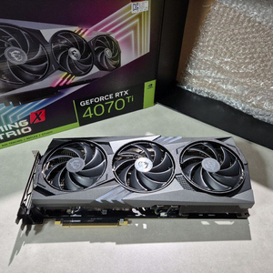 MSI 지포스 RTX 4070Ti 게이밍 X 트리오 12GB 4070 Ti 이미지