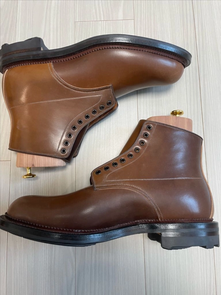 Viberg 1940 Mahogany sehll boots 이미지