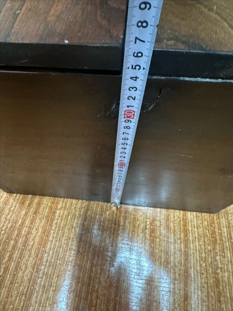 전통 사개맞춤 괴목 반닫이 황동 장석 고가구 수납함 팝니다 이미지