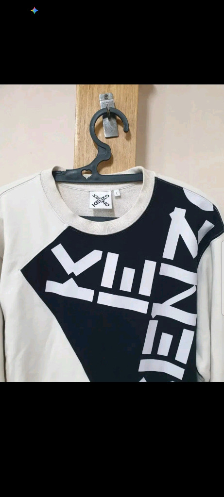 새상품급) 겐조연회색 맨투맨. L/XL 이미지