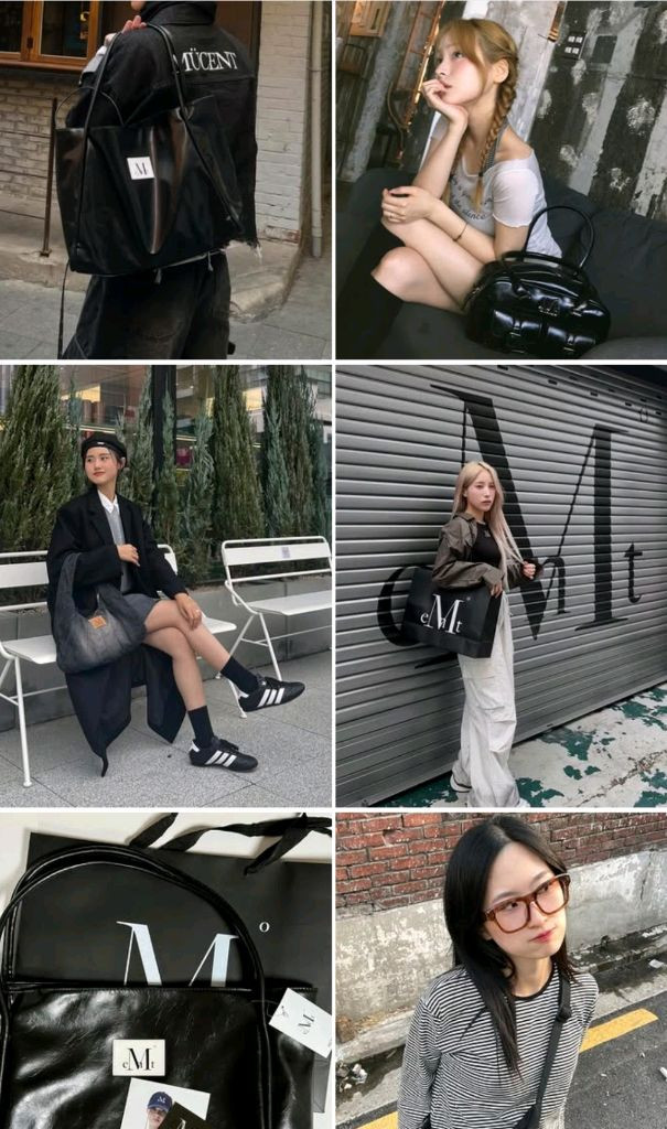 무센트 신상 더플백 미개봉 mucent 이미지