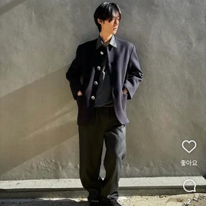 tsehne 발렌시아가 디자이너 카라리스 블레이져 자켓 새제품 이미지
