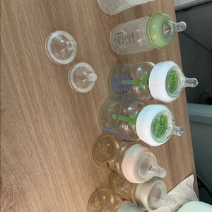 닥터브라운 앙뽀 더블하트 모윰 그린맘 젖병 일괄 테스트젖병 이미지