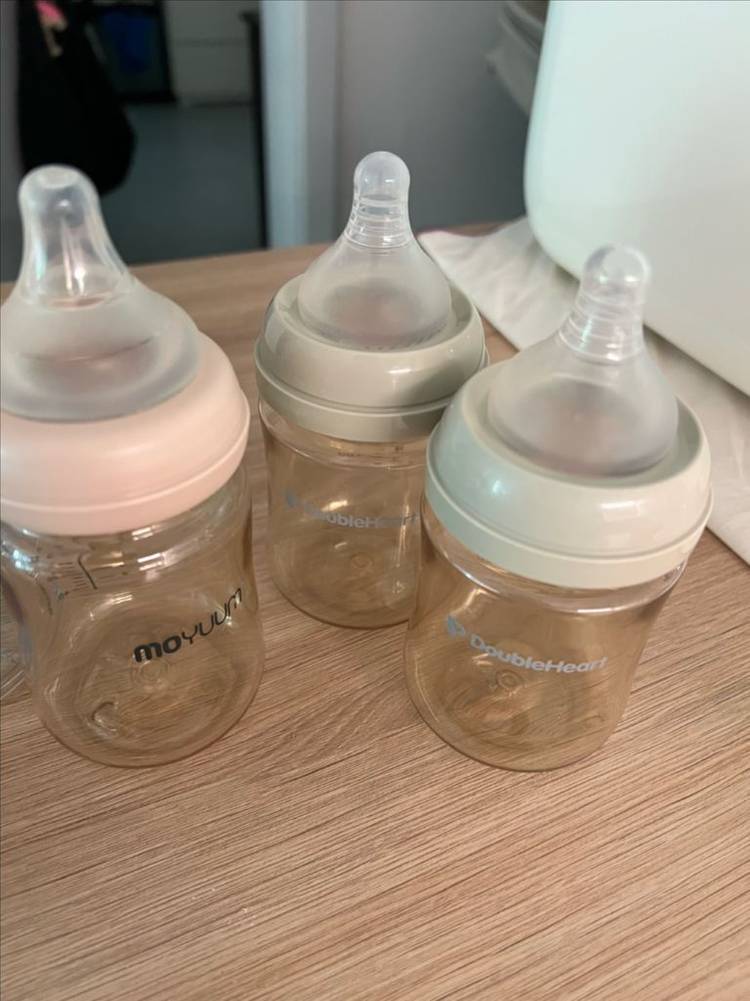닥터브라운 앙뽀 더블하트 모윰 그린맘 젖병 일괄 테스트젖병 이미지