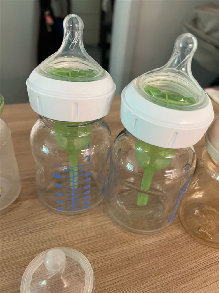 닥터브라운 앙뽀 더블하트 모윰 그린맘 젖병 일괄 테스트젖병 이미지