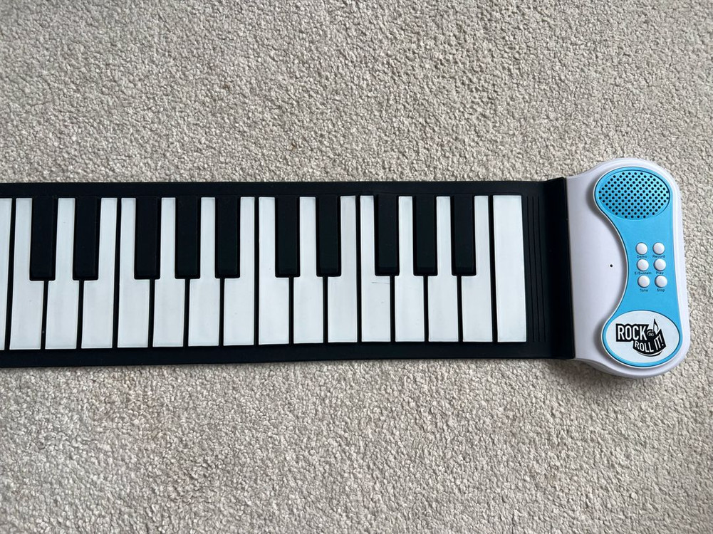 Rock and Roll it flexible roll-up piano 휴대용 피아노 이미지