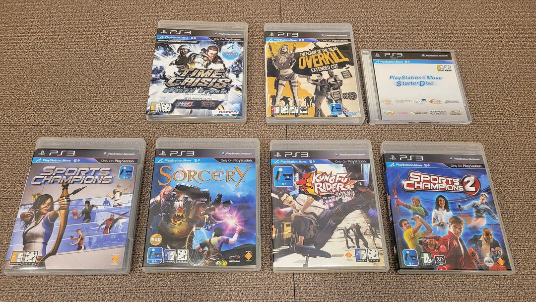플스3 / PS3 무브전용 게임시디 일괄 판매 (안전결제) 이미지