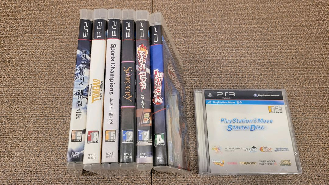 플스3 / PS3 무브전용 게임시디 일괄 판매 (안전결제) 이미지