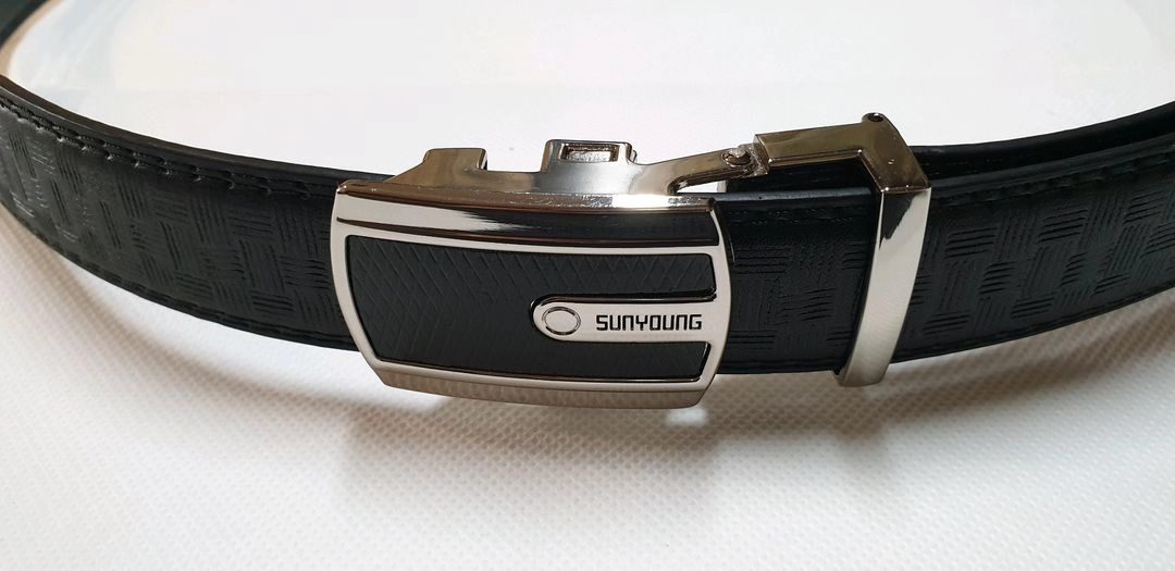 SunYoung 남성 자동 벨트 블랙 이미지