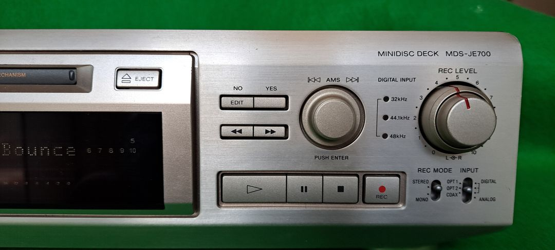 소니 중급 MD데크 판매 (SONY MDS-JE700) + 호환리모콘 이미지