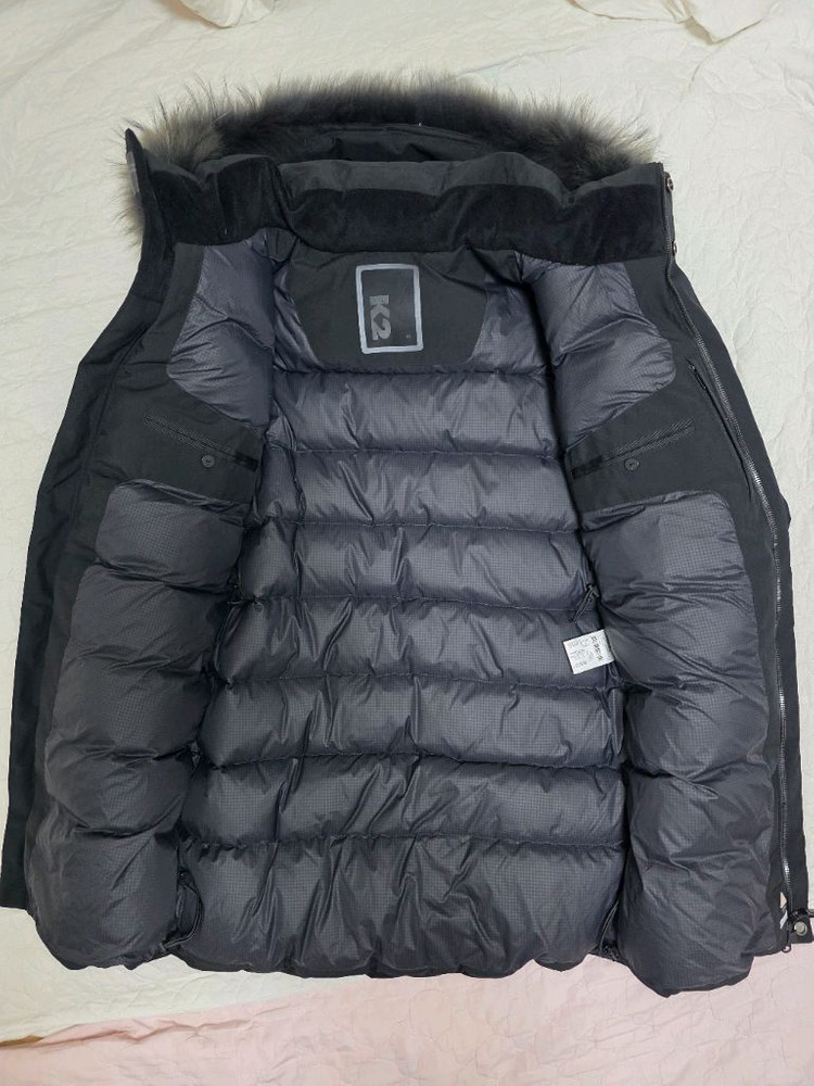 18fw K2 라르티스 고어텍스 롱패딩 여성90 블랙 이미지