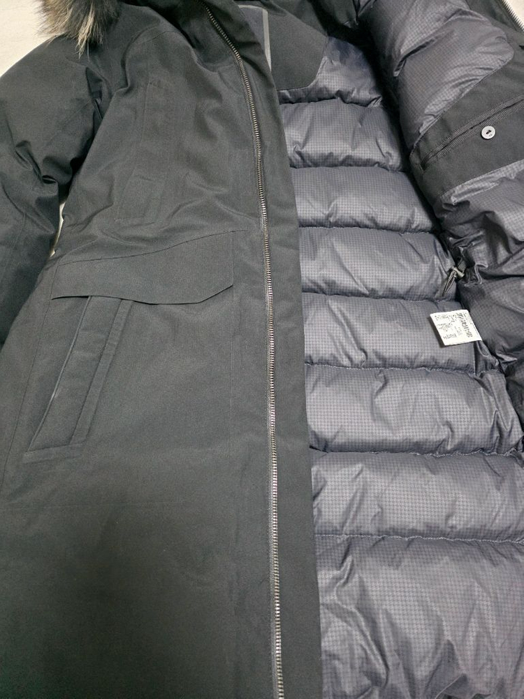 18fw K2 라르티스 고어텍스 롱패딩 여성90 블랙 이미지