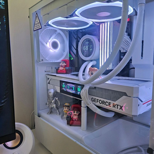 rtx4070ti super vulcan o.c white(불칸 화이트) 이미지