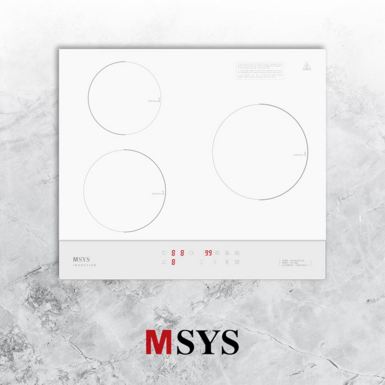 새제품 특가 한샘 엠시스MSYS CTB-MS523YD3구WH인덕션 이미지