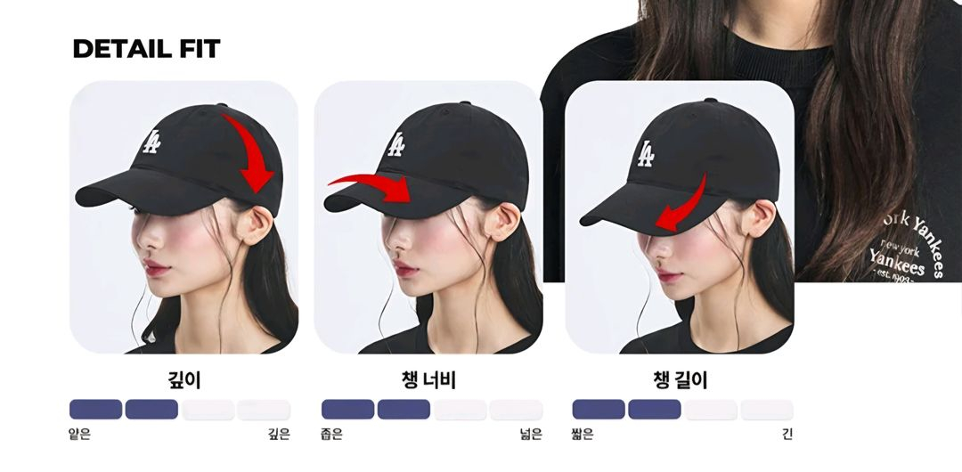 MLB 루키 언스트럭쳐 볼캡 (네이비) 이미지