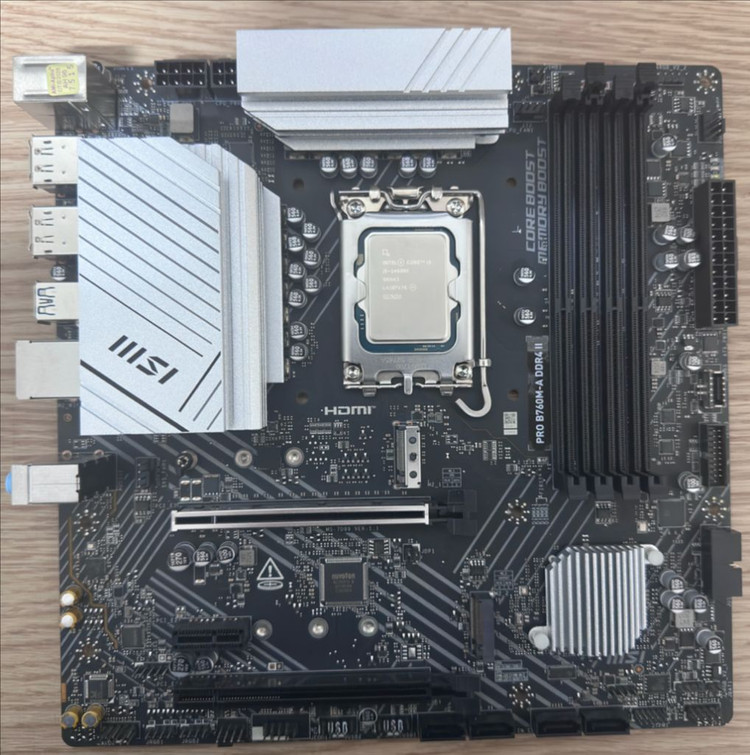 14600k, MSI PRO B760M-A DDR4 II 이미지