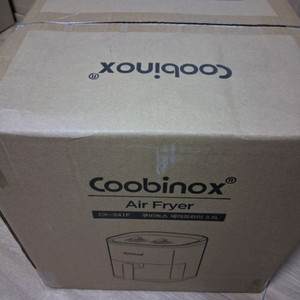 쿠비녹스 에어프라이어 3.5L CX-241F 새상품 이미지