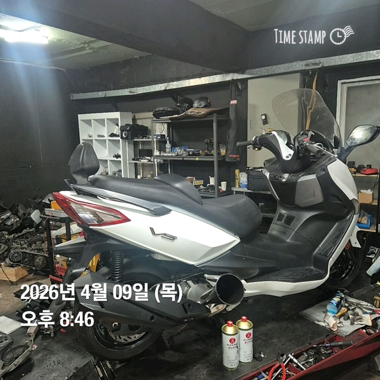 SYM VS300 22년식 올경정비 완료 엔진좋은차량 팝니다. 최상컨디션 이미지