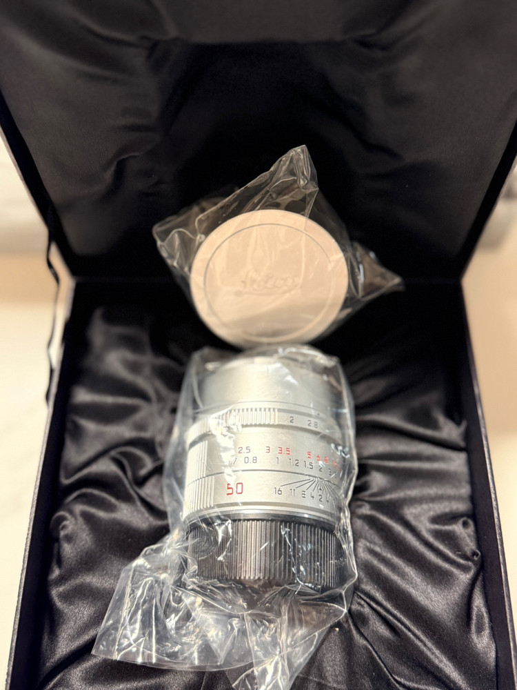 라이카 아포 50mm 실버 민트급 판매(APO Summicron M 50/f2 Silver) 이미지