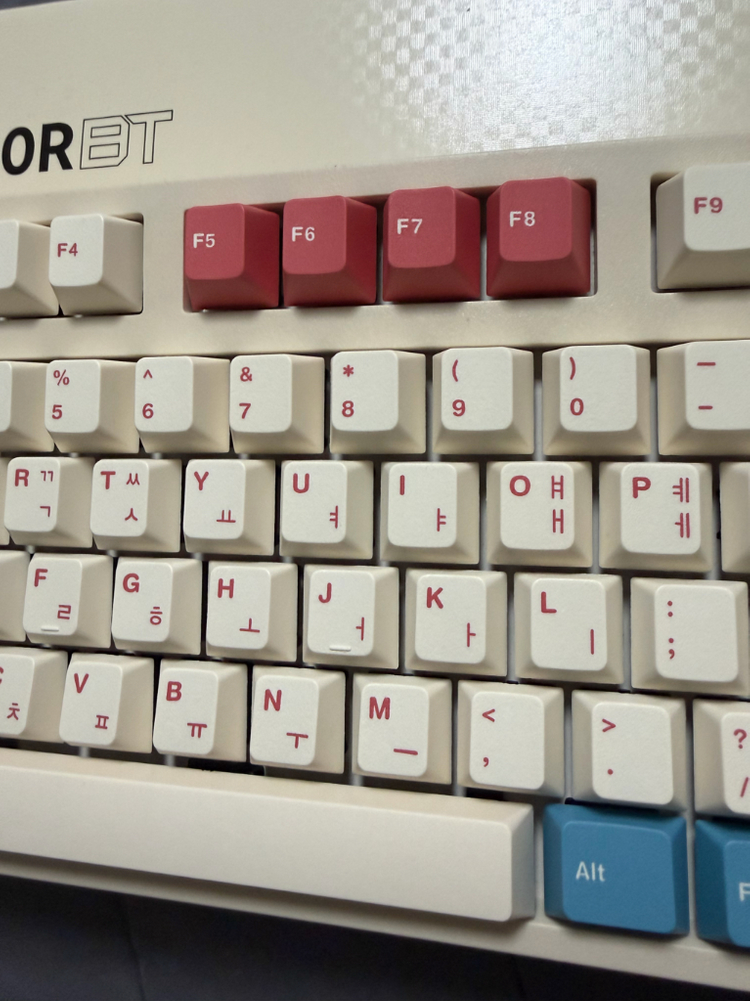 FC750RBT MX2A 코랄블루 갈축 한국정품 팝니다 이미지