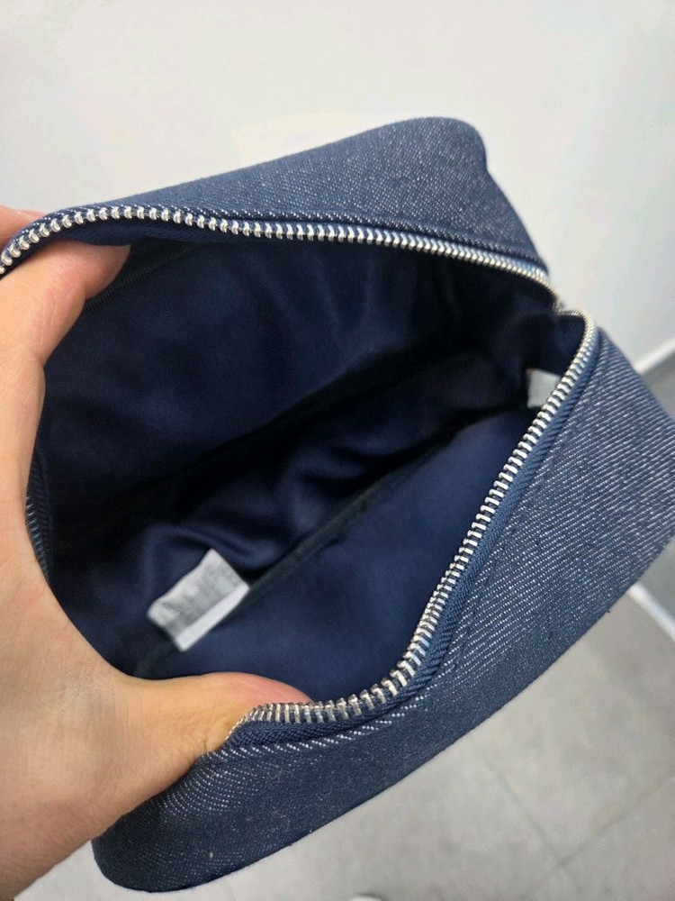 산리오 헬로키티 데님 파우치 이미지
