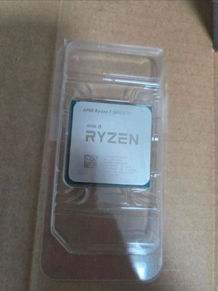 AMD 라이젠7 5800X3D CPU 이미지