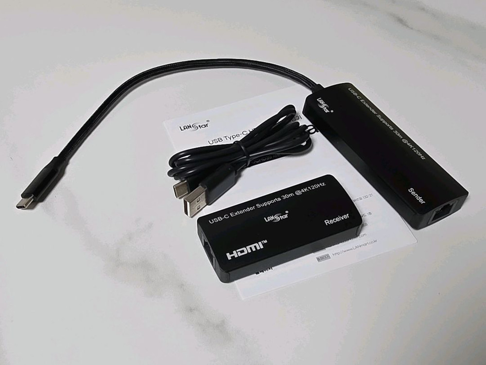 USB-C to HDMI 2.1 거리연장기 LS-UCHD30 이미지