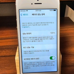 아이폰 SE1 샴페인 골드 64G 판매!(선물용) 이미지