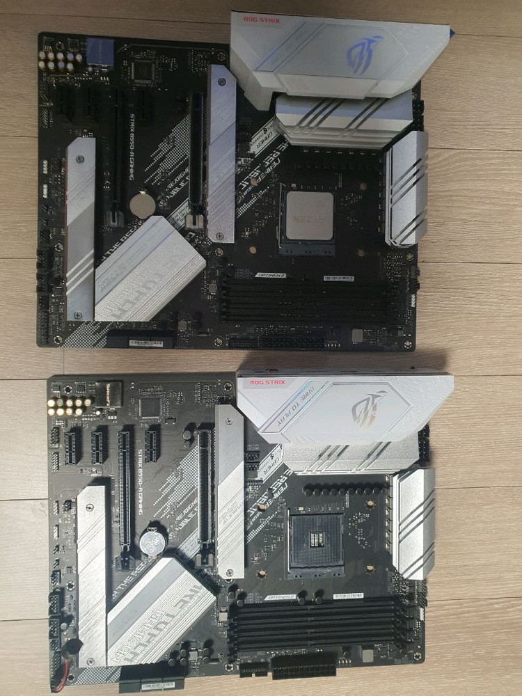 아수스 스트릭스 b550a gaming, 지스킬 ddr4 램 32기가 이미지
