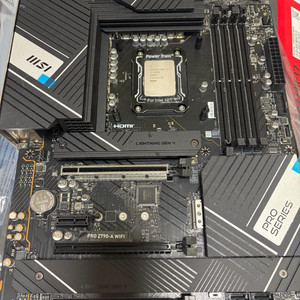 i7-13700K + MSI PRO Z790-A WIFI 보드셋 판매합니다 이미지