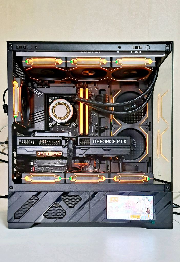 인텔 i9 14900K RTX5080 DDR5 32G SSD 1TB 하이엔드 컴퓨터 데스탑 PC 본체 이미지