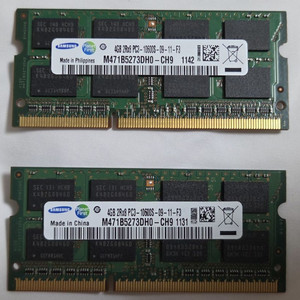 삼성 DDR3 10600 4GB 램 1개 (1333) (SODIMM) 이미지