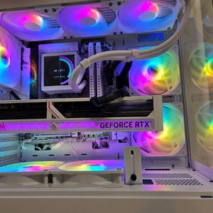 9800x3d, B850m wifi 7, rtx 5080 화이트 완본체 이미지