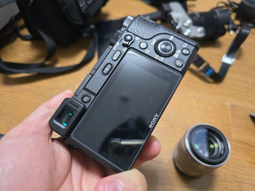 소니 A6400 미러리스 카메라 이미지