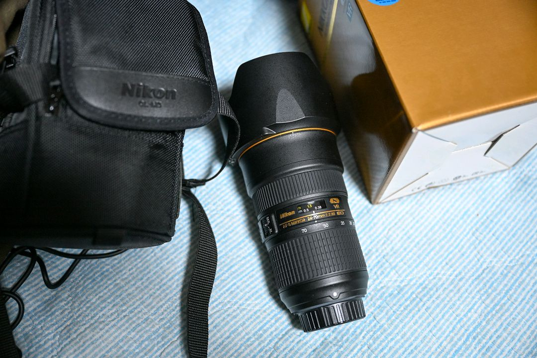 니콘 24-70 vr 민트급 풀박스 이미지